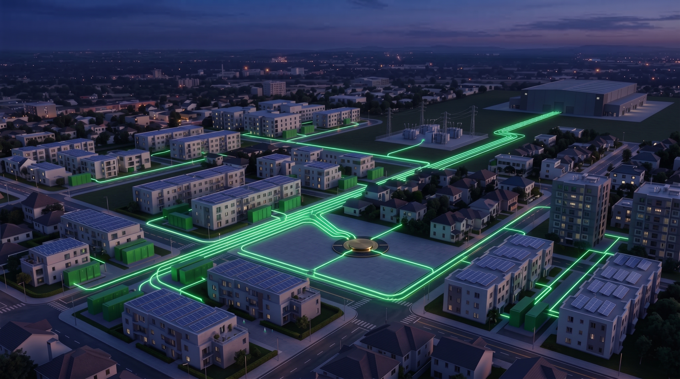 Multiple housing sites aggregated into one coordinated SteadyWatts™ asset